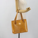 LOUIS VUITTON Monogram Vernis Houston Bag Marshmallow Pink M91302 LV Auth ti3939-24