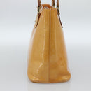 LOUIS VUITTON Monogram Vernis Houston Bag Marshmallow Pink M91302 LV Auth ti3939-4