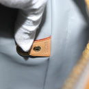 LOUIS VUITTON Monogram Vernis Houston Hand Bag Gris M91053 LV Auth ti3940-22