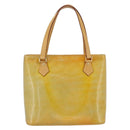 LOUIS VUITTON Monogram Vernis Houston Hand Bag Gris M91053 LV Auth ti3940-3