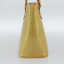 LOUIS VUITTON Monogram Vernis Houston Hand Bag Gris M91053 LV Auth ti3940-5