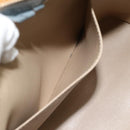 LOUIS VUITTON Monogram Vernis Houston Hand Bag Beige M91004 LV Auth ti3941-20