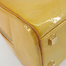 LOUIS VUITTON Monogram Vernis Tompkins Square Bag Beige M91149 LV Auth ti3943-16