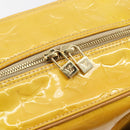 LOUIS VUITTON Monogram Vernis Tompkins Square Bag Beige M91149 LV Auth ti3943-20