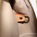 LOUIS VUITTON Monogram Vernis Tompkins Square Bag Beige M91149 LV Auth ti3943-12