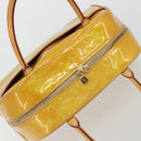 LOUIS VUITTON Monogram Vernis Tompkins Square Bag Beige M91149 LV Auth ti3943-6