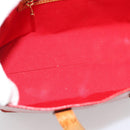 LOUIS VUITTON Monogram Vernis Reade PM Hand Bag Red Rouge M91088 LV Auth ti3944-11