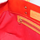 LOUIS VUITTON Monogram Vernis Reade PM Hand Bag Red Rouge M91088 LV Auth ti3944-19