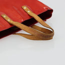 LOUIS VUITTON Monogram Vernis Reade PM Hand Bag Red Rouge M91088 LV Auth ti3945-7