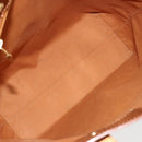 LOUIS VUITTON Monogram Vernis Reade MM Hand Bag Bronze M91143 LV Auth ti3949-18