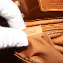 LOUIS VUITTON Monogram Vernis Reade MM Hand Bag Bronze M91143 LV Auth ti3949-23