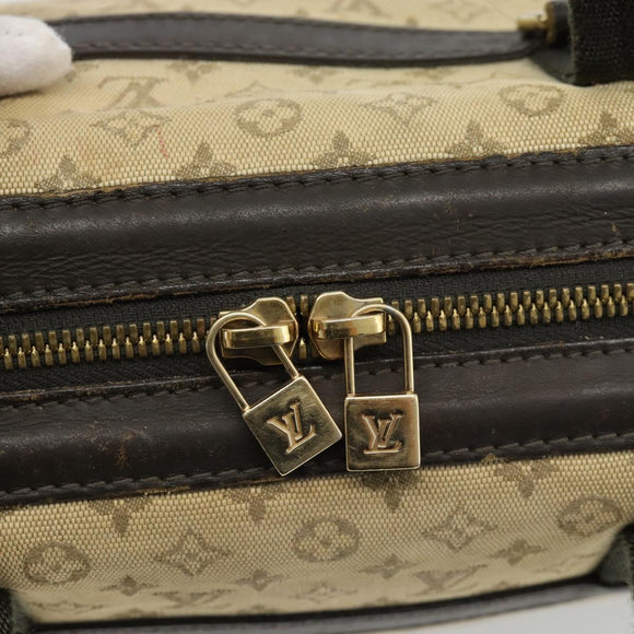 LOUIS VUITTON Monogram Mini Josephine PM Hand Bag Khaki M92215 LV Auth ti3950