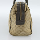 LOUIS VUITTON Monogram Mini Josephine PM Hand Bag Khaki M92215 LV Auth ti3950-3