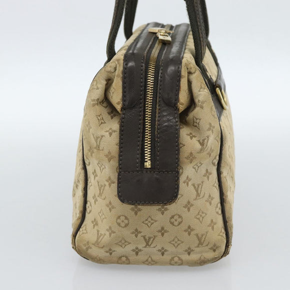 LOUIS VUITTON Monogram Mini Josephine PM Hand Bag Khaki M92215 LV Auth ti3950