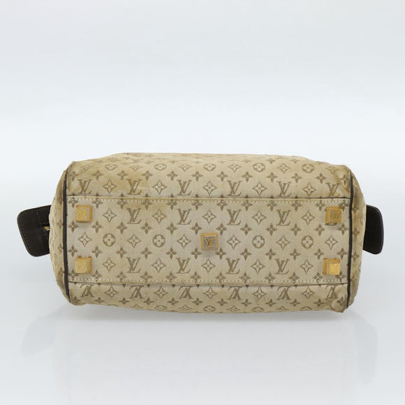 LOUIS VUITTON Monogram Mini Josephine PM Hand Bag Khaki M92215 LV Auth ti3950