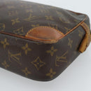 LOUIS VUITTON Monogram Compiegne 28 Clutch Bag M51845 LV Auth ti3951-15