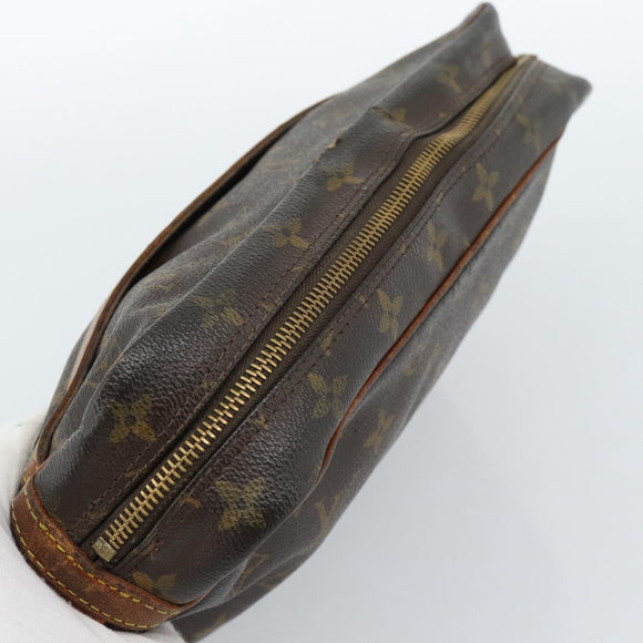 LOUIS VUITTON Monogram Compiegne 28 Clutch Bag M51845 LV Auth ti3951