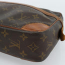 LOUIS VUITTON Monogram Compiegne 28 Clutch Bag M51845 LV Auth ti3951-8