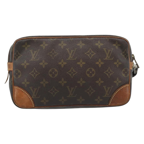 LOUIS VUITTON Monogram Marly Dragonne GM Clutch Bag M51825 LV Auth ti3952