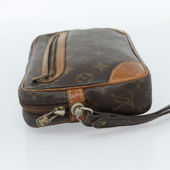 LOUIS VUITTON Monogram Marly Dragonne GM Clutch Bag M51825 LV Auth ti3952