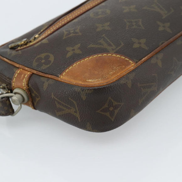 LOUIS VUITTON Monogram Marly Dragonne GM Clutch Bag M51825 LV Auth ti3952