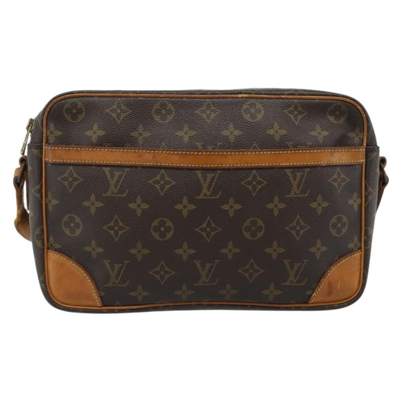 LOUIS VUITTON Monogram Trocadero 27 Shoulder Bag M51274 LV Auth ti3953