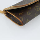 LOUIS VUITTON Monogram Pochette Twin GM Shoulder Bag M51852 LV Auth ti3955-16