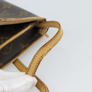 LOUIS VUITTON Monogram Pochette Twin GM Shoulder Bag M51852 LV Auth ti3955-9