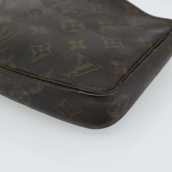 LOUIS VUITTON Monogram Pochette Accessoires Beutel M51980 LV Auth ti3956