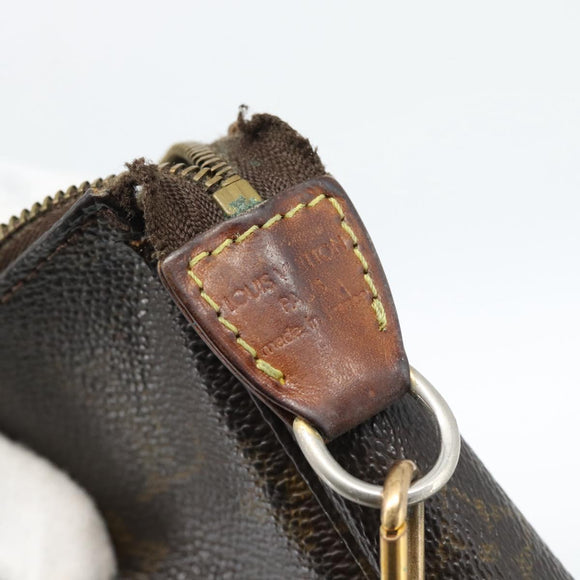 LOUIS VUITTON Monogram Pochette Accessoires Beutel M51980 LV Auth ti3956
