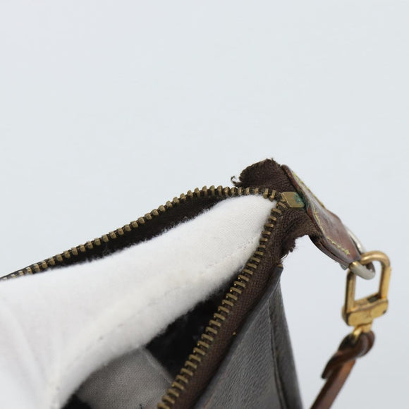 LOUIS VUITTON Monogram Pochette Accessoires Beutel M51980 LV Auth ti3956