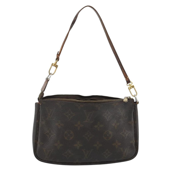 LOUIS VUITTON Monogram Pochette Accessoires Beutel M51980 LV Auth ti3956