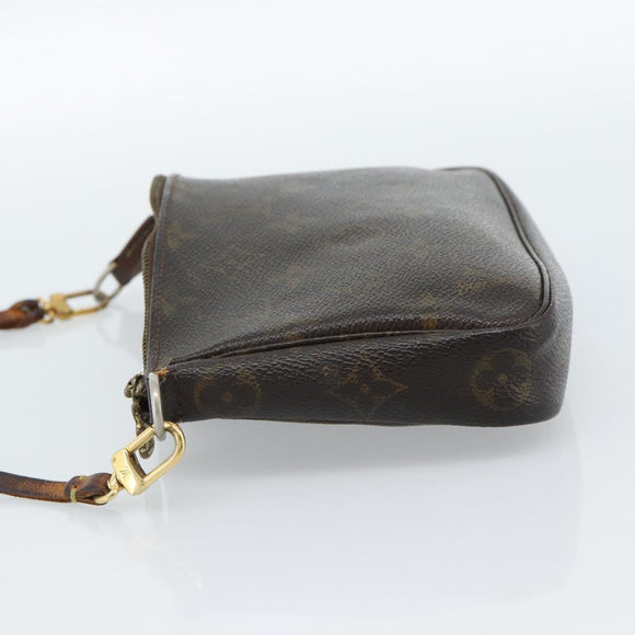 LOUIS VUITTON Monogram Pochette Accessoires Beutel M51980 LV Auth ti3956