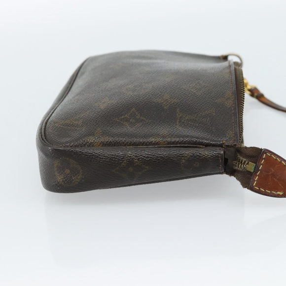 LOUIS VUITTON Monogram Pochette Accessoires Beutel M51980 LV Auth ti3956