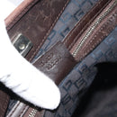 GUCCI Web Sherry Line Shoulder Bag Canvas Beige Silver 114879 Auth ti3962-12
