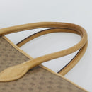 GUCCI Micro GG Supreme WebSherry Line Horsebit Bag PVC Beige Auth ti3965-8