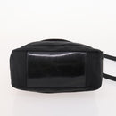 GUCCI Bamboo Shoulder Bag Leather Nylon 2way 2 Set Black Auth ti3966-15