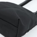 GUCCI Tote Bag Canvas Black Silver 002 1075 Auth ti3969-9