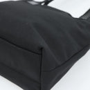 GUCCI Tote Bag Canvas Black Silver 002 1075 Auth ti3969-15