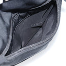 GUCCI Tote Bag Canvas Black Silver 002 1075 Auth ti3969-11