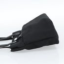GUCCI Tote Bag Canvas Black Silver 002 1075 Auth ti3969-3