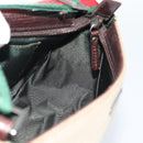 GUCCI Web Sherry Line Shoulder Pouch Canvas 106644 Auth ti3973-18