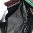GUCCI Web Sherry Line Shoulder Pouch Canvas 106644 Auth ti3973-19