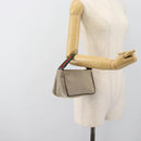 GUCCI Web Sherry Line Shoulder Pouch Canvas 106644 Auth ti3973-21