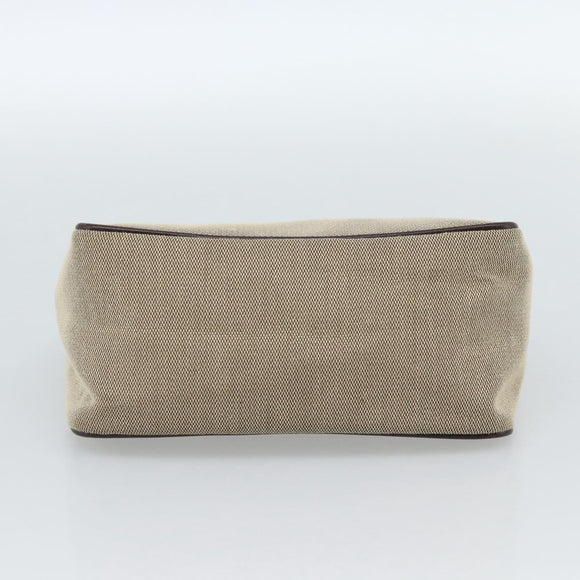 GUCCI Web Sherry Line Shoulder Pouch Canvas 106644 Auth ti3973