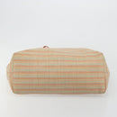 FENDI Tote Bag Leather Pink Silver Auth ti3978-5
