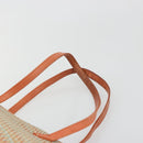 FENDI Tote Bag Leather Pink Silver Auth ti3978-8