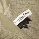 Christian Dior Clutch Bag Leather Green Gold Auth ti3979-10