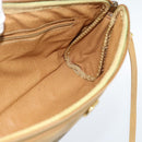 GUCCI Micro GG Supreme Shoulder Bag PVC Beige Gold Auth ti3980-17
