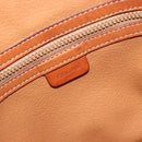 CELINE Macadam Canvas Shoulder Bag PVC Beige Gold Auth ti3982-18